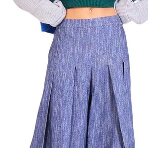 Wide Leg Jeans Pants for Women Denim Trousers Short Lenght